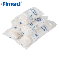 Supplies médicales Bandage en crêpe élastique 5 cm, 7,5 cm, 10 cm et 15 cm x 4,5 m 12 rouleaux / pack 